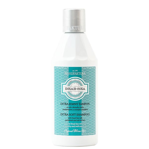 Extra šetrný šampon na vlasy Objem & hydratace se solí z Mrtvého moře
